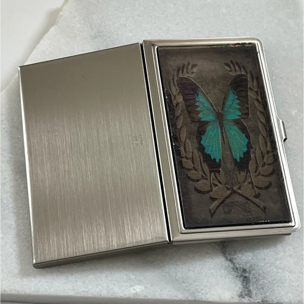 KBD USA Butterfly Card Holder